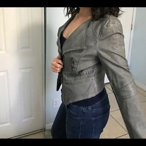 Pleather Stylish Jacket